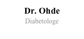 Dr. Ohde
Diabetologe